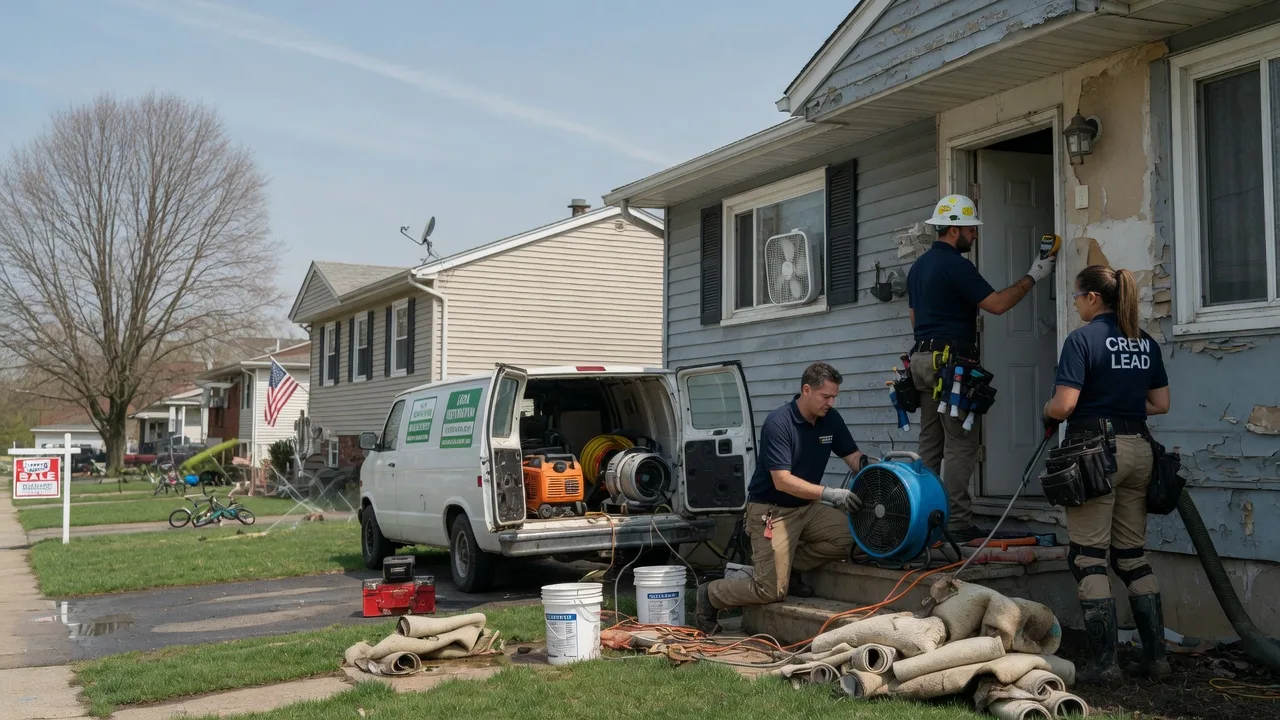 Flood Cleanup in Baker, CA near me