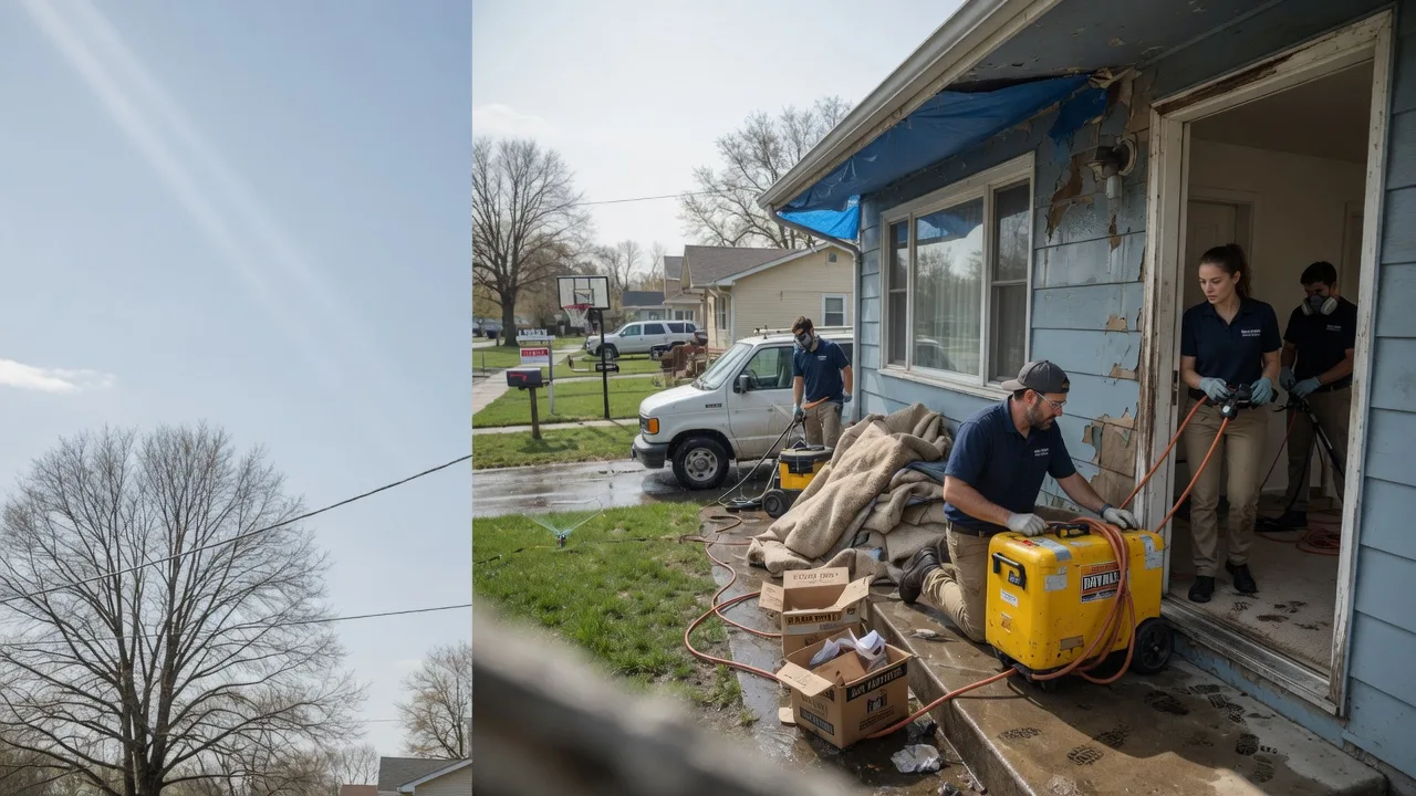 Basement Flood Cleanup in Baker, CA near me